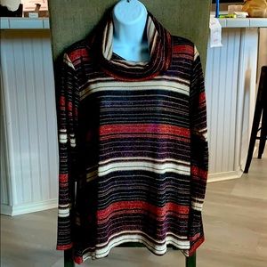 Turtle neck pull over